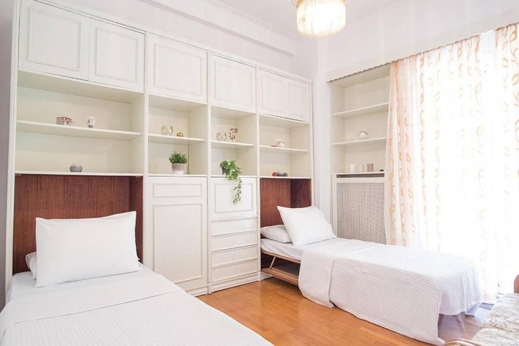 Spacious And Luxurious Apartment In Athens Center ภายนอก รูปภาพ